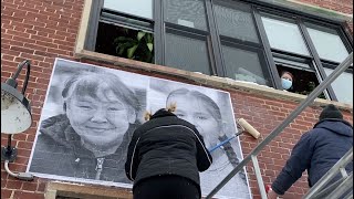 Street art highlighting Montreal’s Indigenous community