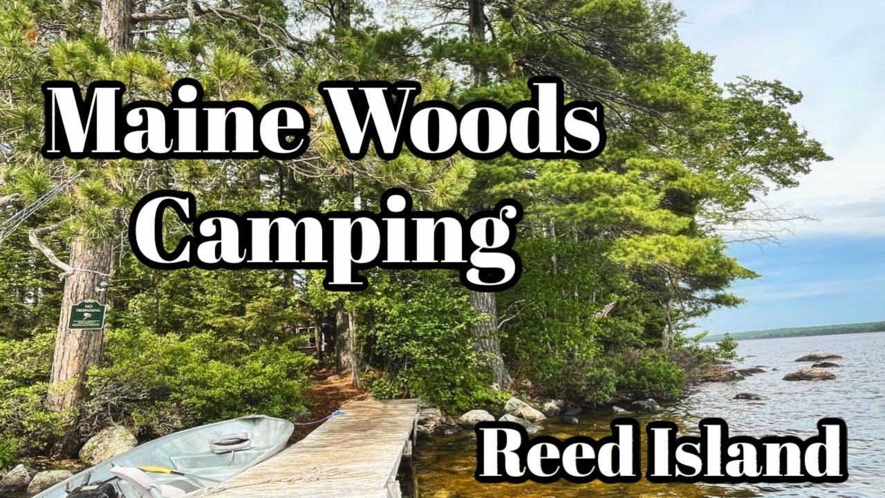 Private Island In Maine- Wilderness Edge Campground - YouTube