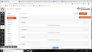 Weighting Assignment Groups on Canvas