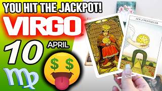 Virgo โ๐คYOU HIT THE JACKPOT!๐ฒ๐ฒ horoscope for today APRIL 10 2026 โ #virgo tarot APRIL