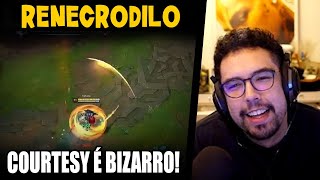 ALGUEM PRECISA INVESTIGAR O YASUO DO COURTESY!! YETZ REACT CLIPES ENGRAÇADOS DO LOL