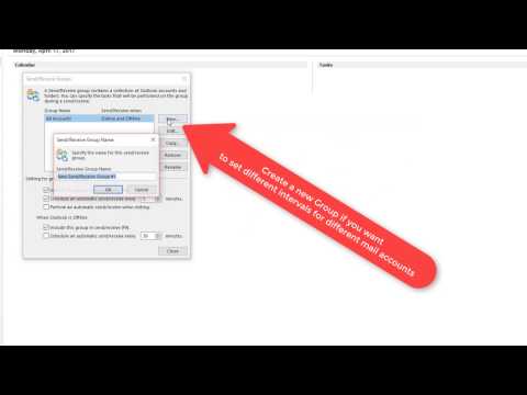 Outlook 2016 How to Change Send Receive Frequency Outlook 2016 How to Change Send Receive Frequency