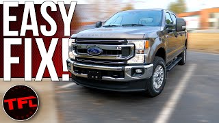 We Made A Simple Fix That TRANSFORMED How Our 2020 Ford F-250 Feels To Drive!