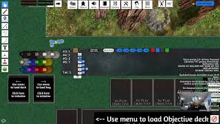 Rolling Dice on a Warhammer 40k board in Tabletop Simulator