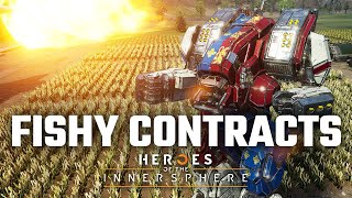 Fishy Contracts - Mechwarrior 5: Mercenaries DLC Heroes of the Inner Sphere Playthrough 23