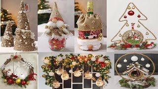 7 Diy Christmas Decoration Ideas using Jute,Popular Christmas material