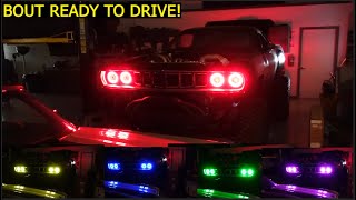 DEMO CUDA dapper party lights work! Turbo blankets, Interior, gauges, + ORBEE field test