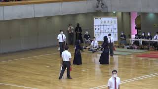 女子個人戦・準々決勝【大石修子（茗溪学園）×眞下ゆず（共愛学園）】#10【第68回関東高等学校剣道大会】2021・06・05