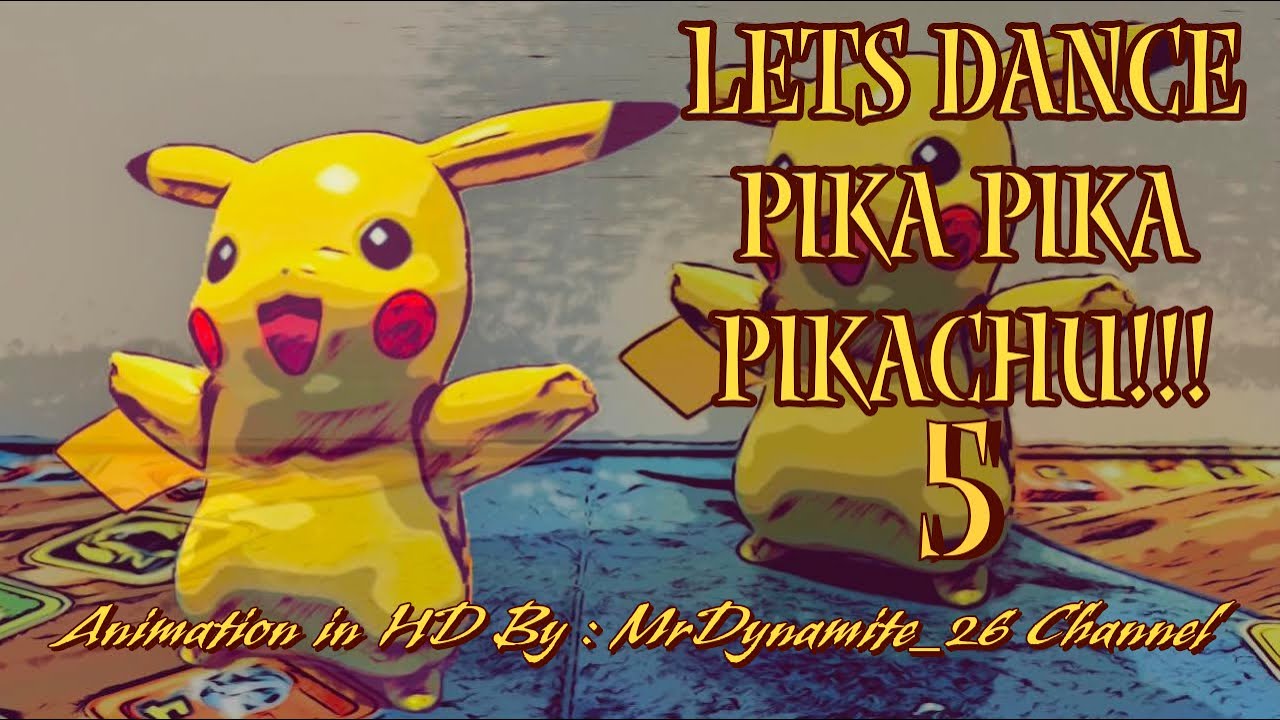Cute Pikachu Dancing Hd Youtube