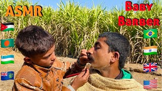 ASMR || Best and Smooth Shave By World 🌍 Youngest Barber 💈