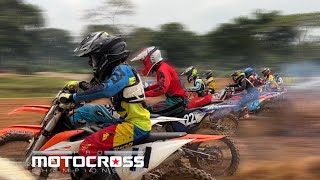 FULL EVENT  Highlights heat 1 motocross 2024 motorcycle racing Garuga Pro National Mx 6 Championship