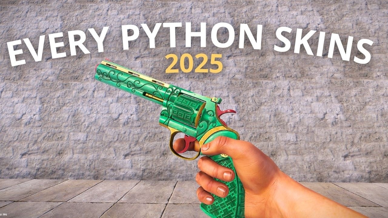 Rust Python Skins 2025 Youtube