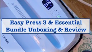 Cricut Easy Press 3 Unboxing and Review - Cricut Heat Press #cricut