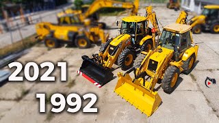 JCB 4CX 2021 vs 1992 | Backhoe, TraktorBager, Koparko ładowarka