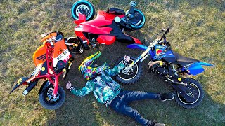 Super Senya and his Motorcycle Collection