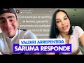 Andrea Valdiri anuncia que quiere regresar con Saruma. El Bumangues no se aguanta y le responde.