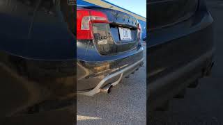 Volvo S60 T6 Custom exhaust sound #volvo