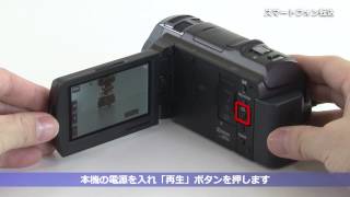 ソニー ハンディカム　iPhoneやiPadに動画（MP4）や静止画を転送