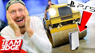 WIN a *PS5* or get it SMASHED by a STEAMROLLER!!