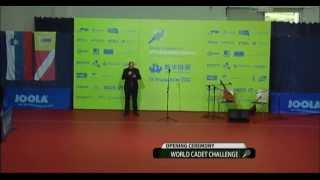 2013 ITTF World Cadet Challenge - Opening Ceremony