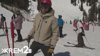 Jeremy LaGoo skis all 5 Inland Northwest ski resorts in one day!