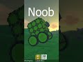 noob vs. pro terratech