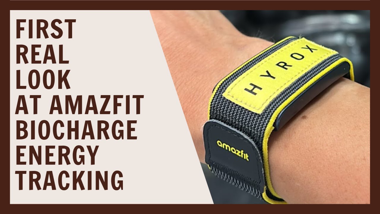 First Real Look At Amazfit Biocharge Energy Tracking Youtube
