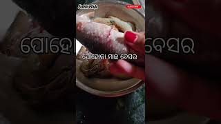 ପୋହୋଳା ମାଛ ବେସର 🐟🤤😍#trendingshorts #odiarecipe odiare #like#odiasong #viralvideo #Aishlifestyle