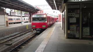 名鉄金山駅3番線　準急中部国際空港行き到着