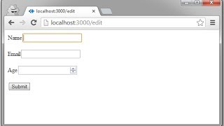 Forms Using Jade: Node.js