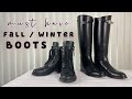 MUST HAVE FALL/WINTER BOOTS l Chanel & Hermes