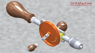 Drill Machine (Volume-1) Video Tutorial -- SolidWorks
