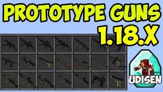 Minecraft GUN mod 1.18.2 - How download and install PROTOTYPE GUN Mod (with datapack)