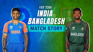 Match Story: Arshdeep \u0026 Hardik lead India to dominant win vs Bangladesh