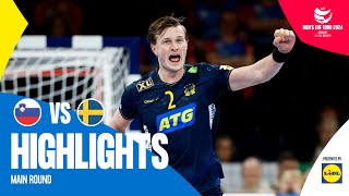 Simply UNSTOPPABLE? 🤯 | Slovenia vs. Sweden | Highlights | EHF EURO 2024