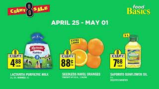 Food Basics Flyer From April 25 to May 01, 2024