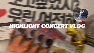 [라이트로그] 나의 힘, 하이라이트. 보고싶었어❤️| 하이라이트 콘서트 브이로그