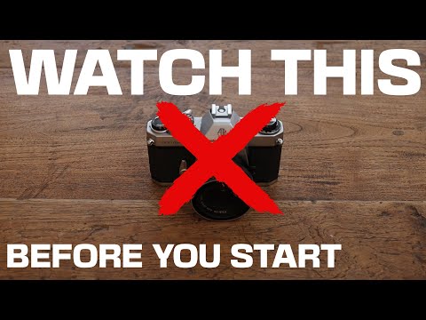 Everything I wish I knew before starting film photography