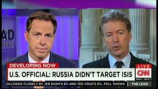 Sen. Paul Appears on CNN's The Lead with Jake Tapper - September 30, 2015