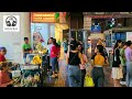 [4K UHD] Walking around Pratunam Shopping Street and Palladium Night Market in Bangkok