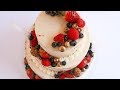 Wedding Cake With Berries and Boodles Gin Ganache- Rosie's Dessert Spot