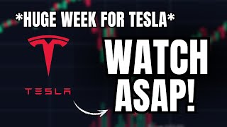 *CRAZY* Week Incoming for Tesla Stock.. (URGENT)