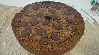 TORTA DE CHOCOLATE NATALINA #ccpah #palomasoares