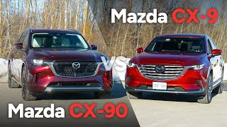 2024 Mazda CX-90 vs 2023 Mazda CX-9 Comparison