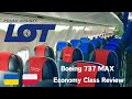 The LOT Polish Airlines Experience: Boeing 737 MAX Economy from Kyiv to Warsaw