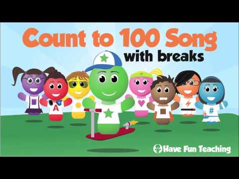 Count To 100 Song With Breaks - YouTube