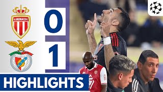 Monaco vs Benfica 0-1 | All GOALS \u0026 Extended HIGHLIGHTS | UEFA Champions League 2024-25!