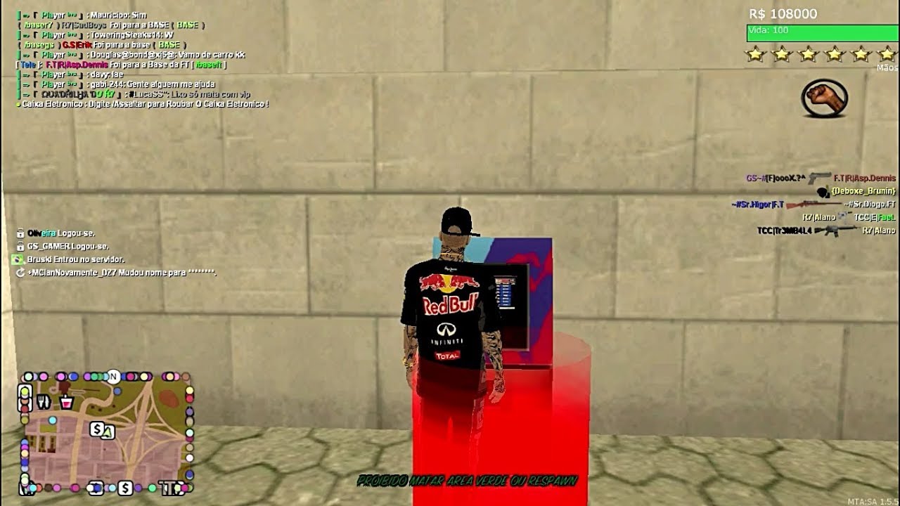 Mta Roubando O Caixa Eletronico Youtube