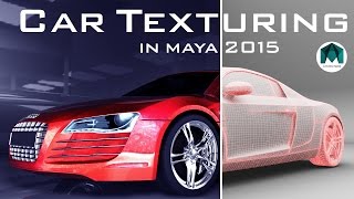 How to Car texture in Maya Tutorial Hindi