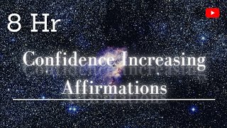 8Hr Confidence Increasing Affirmations | Program While You Sleep/Study + Rain and Thunder